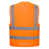 Colete Essential com Tiras e Suspensórios de Alta Visibilidade-RAG-Tailors-Fardas-e-Uniformes-Vestuario-Pro