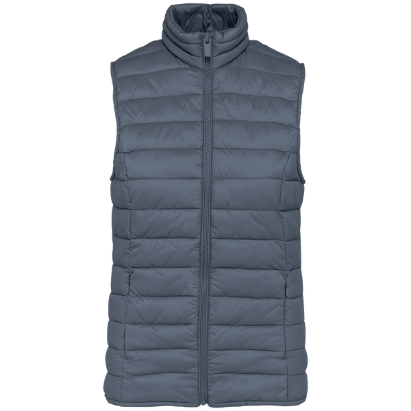 Colete Leve Eco-Responsável de Senhora-Cinzento Mineral-XS-RAG-Tailors-Fardas-e-Uniformes-Vestuario-Pro