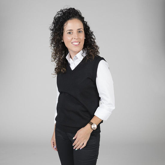 Colete Malha Senhora Lisboa-Preto-S-RAG-Tailors-Fardas-e-Uniformes-Vestuario-Pro