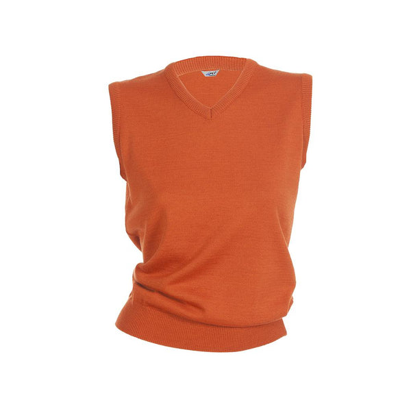 Colete Malha Senhora Lisboa-Laranja-S-RAG-Tailors-Fardas-e-Uniformes-Vestuario-Pro