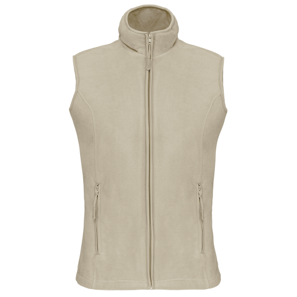 Colete Micropolar Senhora Alda-Beige-XS-RAG-Tailors-Fardas-e-Uniformes-Vestuario-Pro