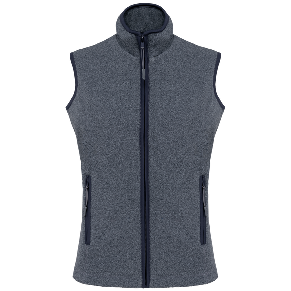 Colete Micropolar Senhora Alda-French Navy Heather-XS-RAG-Tailors-Fardas-e-Uniformes-Vestuario-Pro