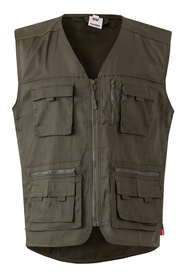 Colete Multibolsos Report-Verde Caça-S-RAG-Tailors-Fardas-e-Uniformes-Vestuario-Pro