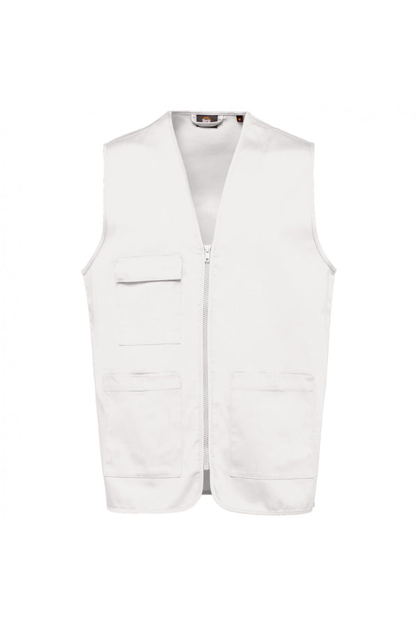 Colete Multibolsos Unissexo Store-Branco-XS-RAG-Tailors-Fardas-e-Uniformes-Vestuario-Pro