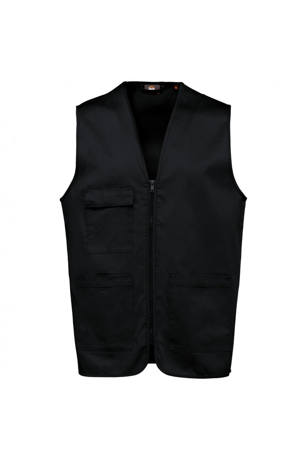 Colete Multibolsos Unissexo Store-Preto-XS-RAG-Tailors-Fardas-e-Uniformes-Vestuario-Pro