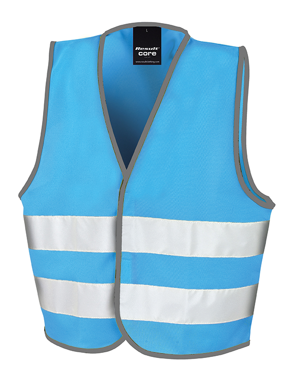 Colete Refletor de Criança-Azul Céu-4/6 Anos-RAG-Tailors-Fardas-e-Uniformes-Vestuario-Pro