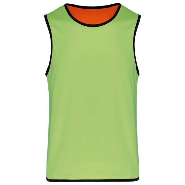 Colete Rugby Reversível Unissexo-Lima / Laranja Picante-S/M-RAG-Tailors-Fardas-e-Uniformes-Vestuario-Pro