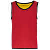 Colete Rugby Reversível de Criança-Vermelho Desportivo / Amarelo Desportivo-6/10 Anos-RAG-Tailors-Fardas-e-Uniformes-Vestuario-Pro