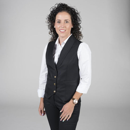 Colete Senhora Sala Classe-Preto-L-RAG-Tailors-Fardas-e-Uniformes-Vestuario-Pro