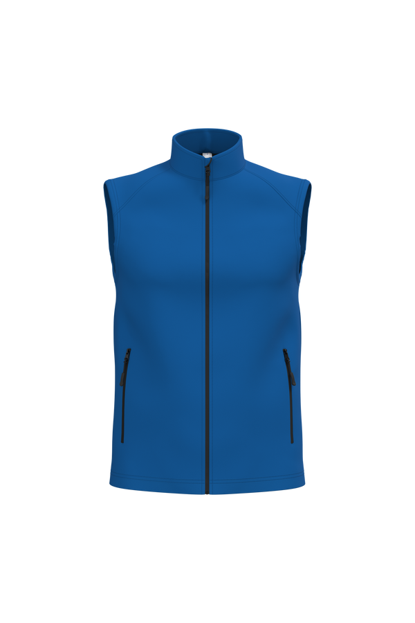 Colete Softshell 2 Camadas Unissexo-Azul Royal Ideal-XS-RAG-Tailors-Fardas-e-Uniformes-Vestuario-Pro