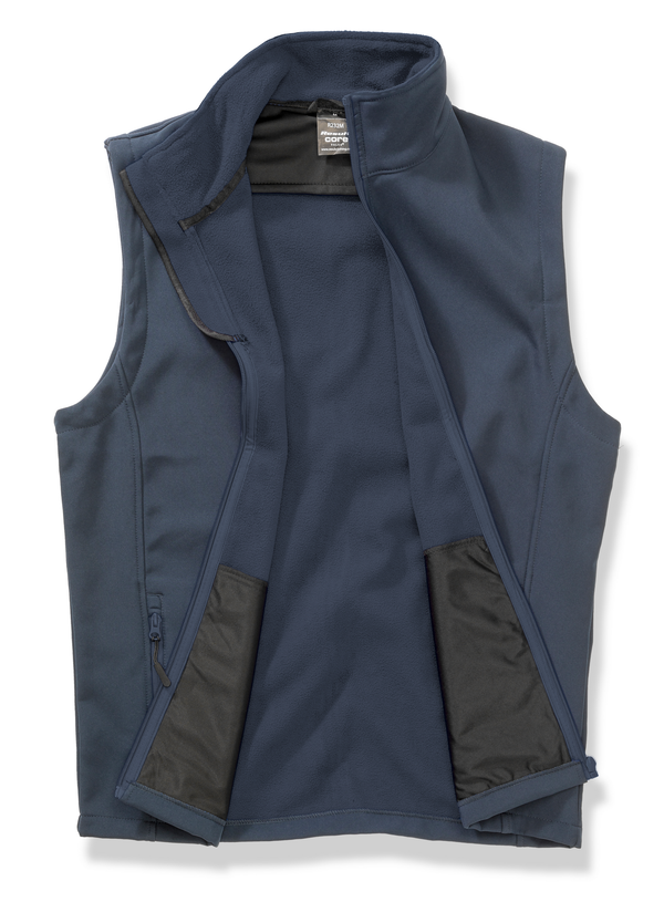 Colete Softshell de Homem "Printable"-Azul Marinho/Azul Marinho-S-RAG-Tailors-Fardas-e-Uniformes-Vestuario-Pro