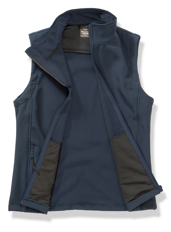 Colete Softshell de Senhora "Printable"-Azul Marinho/Azul Marinho-XL-RAG-Tailors-Fardas-e-Uniformes-Vestuario-Pro