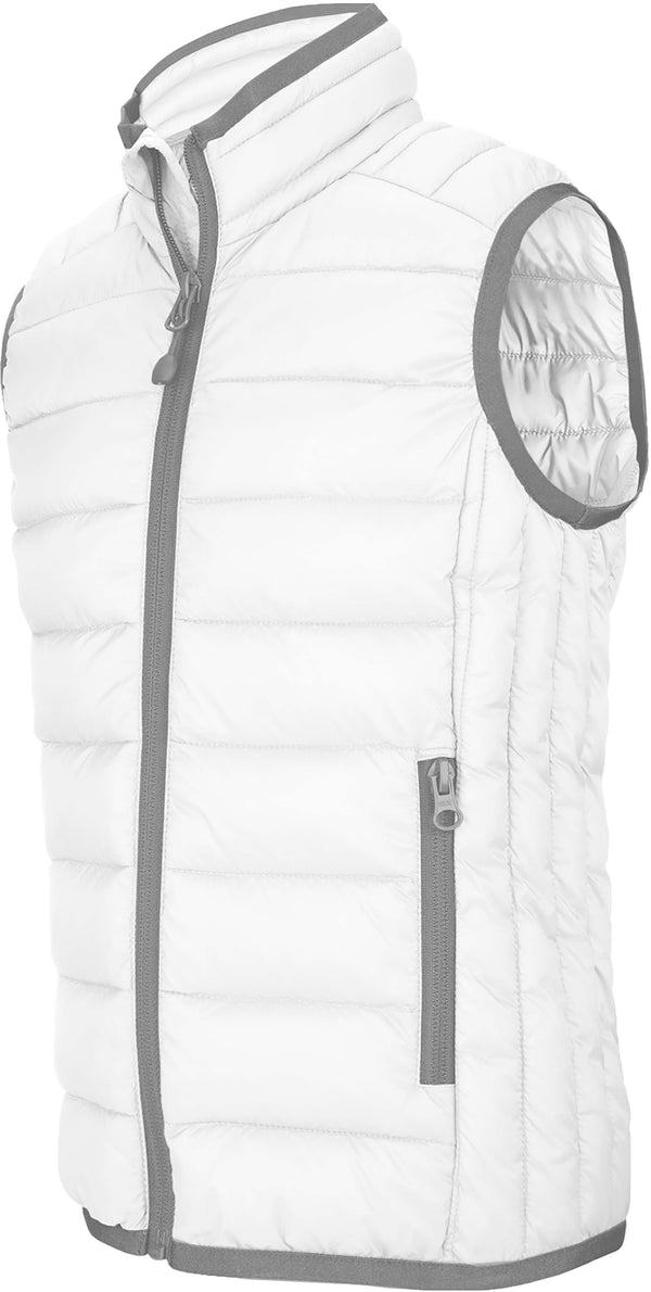 Colete acolchoado de homem leve-Branco-S-RAG-Tailors-Fardas-e-Uniformes-Vestuario-Pro