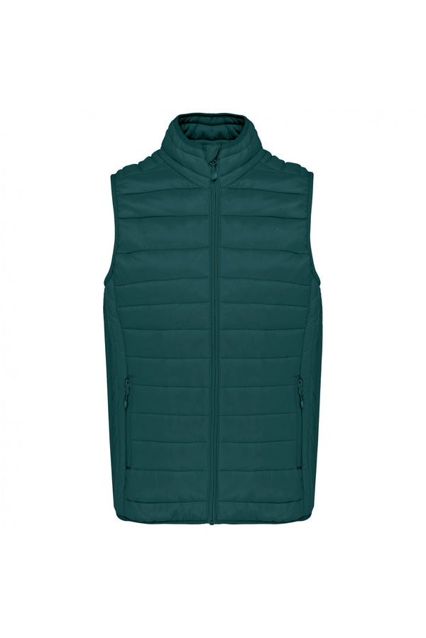 Colete acolchoado de homem leve-Mineral Green-S-RAG-Tailors-Fardas-e-Uniformes-Vestuario-Pro
