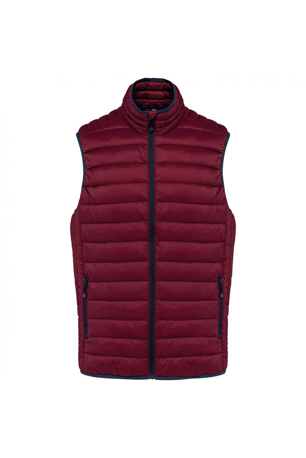 Colete acolchoado de homem leve-Wine-S-RAG-Tailors-Fardas-e-Uniformes-Vestuario-Pro