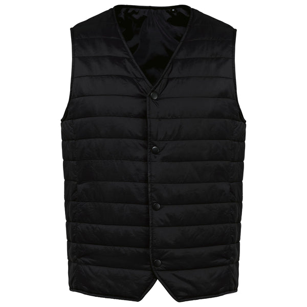 Colete acolchoado leve de homem-Black-S-RAG-Tailors-Fardas-e-Uniformes-Vestuario-Pro