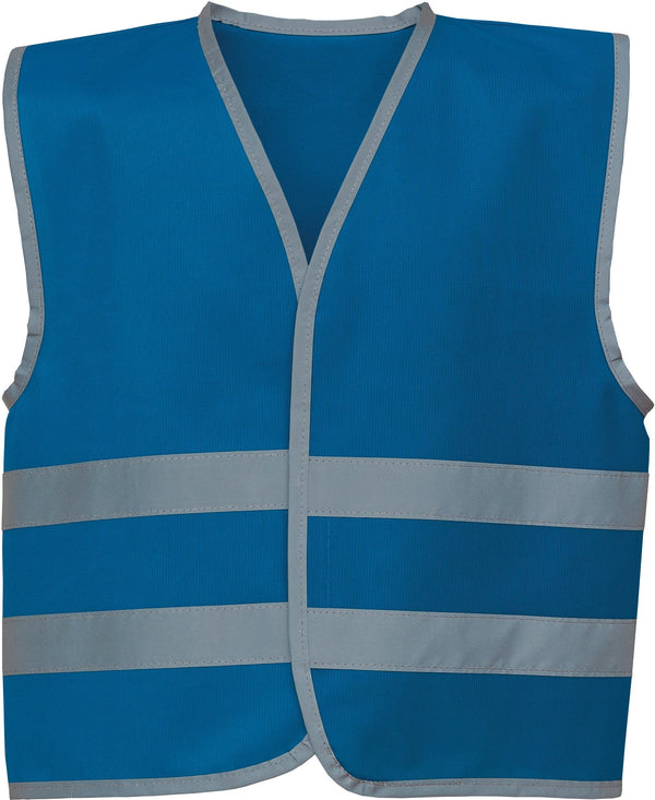 Colete com 2 faixas reflectoras - Criança-Royal Azul-S (4/6)-RAG-Tailors-Fardas-e-Uniformes-Vestuario-Pro