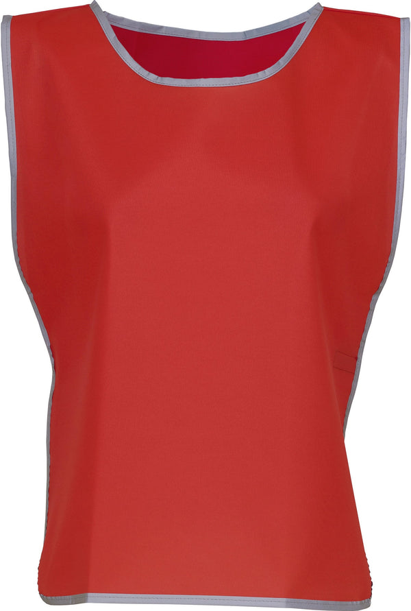 Colete com acabamento retrorreflector-Vermelho-Child-RAG-Tailors-Fardas-e-Uniformes-Vestuario-Pro