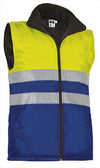 Colete de Alta Visibilidade Alfenas-Amarelo Flor/Azul Royal-S-RAG-Tailors-Fardas-e-Uniformes-Vestuario-Pro