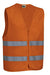 Colete de Alta Visibilidade Alhambra-Laranja Florescente-S-RAG-Tailors-Fardas-e-Uniformes-Vestuario-Pro