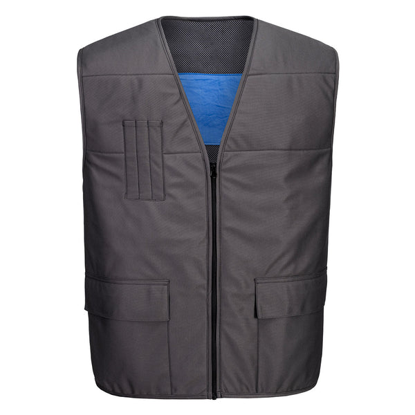 Colete de Refrigeração-Cinzento Ardosia-S/M-RAG-Tailors-Fardas-e-Uniformes-Vestuario-Pro