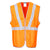 Colete de alta visibilidade RIS-Laranja-4XL-RAG-Tailors-Fardas-e-Uniformes-Vestuario-Pro