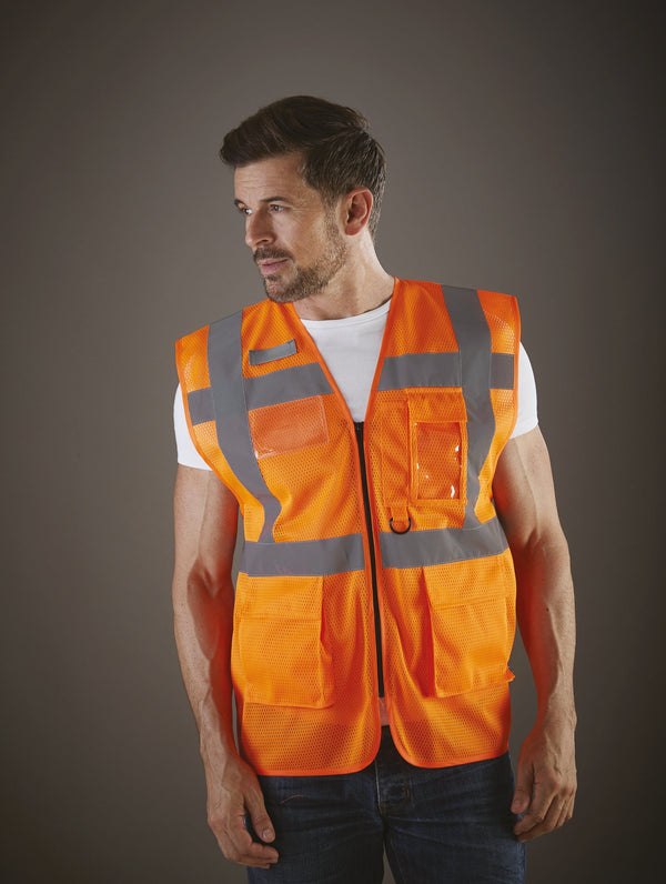 Colete de alta visibilidade Top Cool “Management”-RAG-Tailors-Fardas-e-Uniformes-Vestuario-Pro