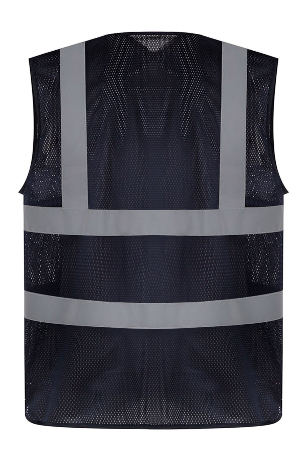 Colete de alta visibilidade de malha perfurada.-RAG-Tailors-Fardas-e-Uniformes-Vestuario-Pro