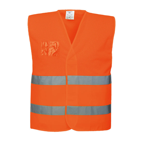 Colete de alta visibilidade em malha-Laranja-S/M-RAG-Tailors-Fardas-e-Uniformes-Vestuario-Pro