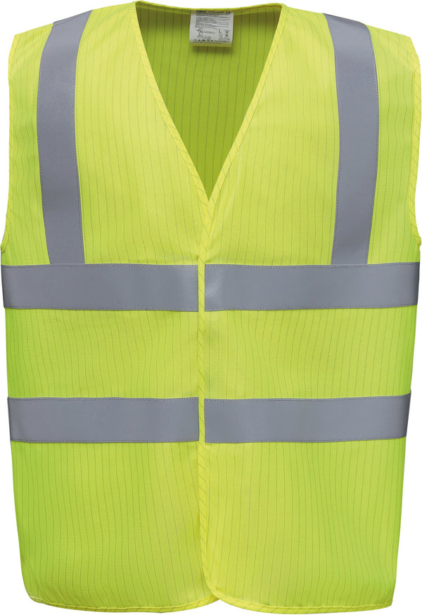 Colete de alta visibilidade ignífugo & antiestático-Hi Vis Amarelo-S-RAG-Tailors-Fardas-e-Uniformes-Vestuario-Pro