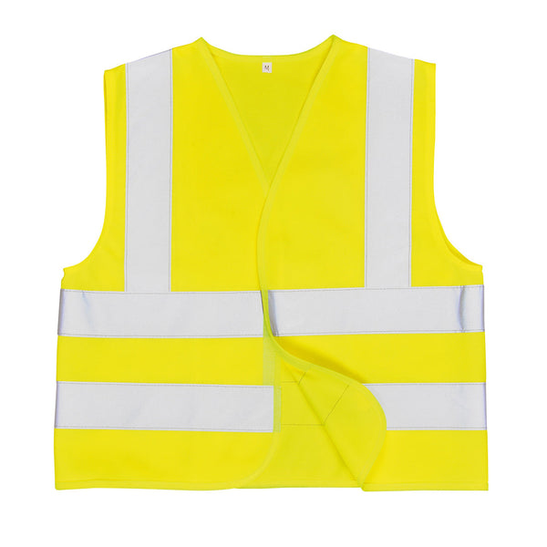 Colete de alta visibilidade júnior-Amarelo-S-RAG-Tailors-Fardas-e-Uniformes-Vestuario-Pro
