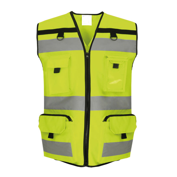 Colete de alta visibilidade ripstop-Hi Vis Yellow-M-RAG-Tailors-Fardas-e-Uniformes-Vestuario-Pro
