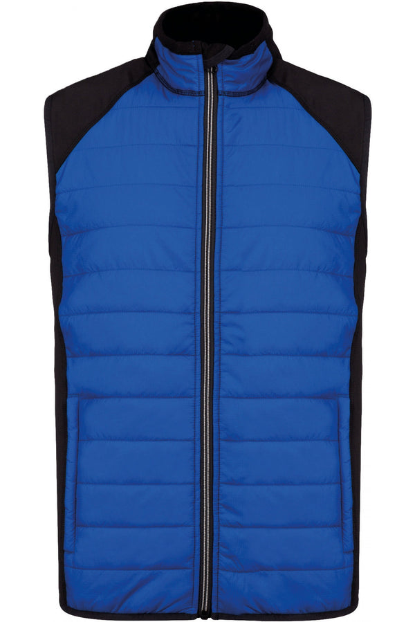 Colete de desporto bi-matéria-Dark Royal Azul / Preto-XS-RAG-Tailors-Fardas-e-Uniformes-Vestuario-Pro