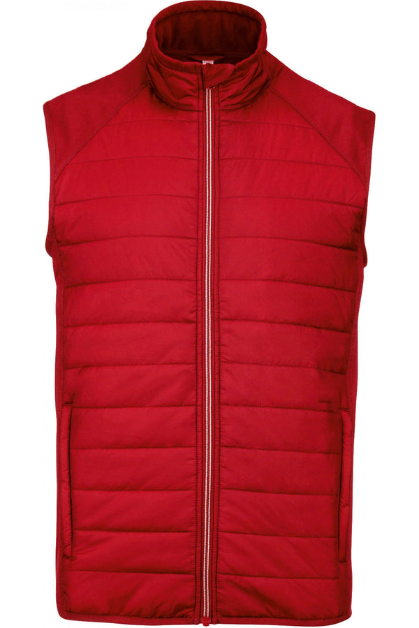 Colete de desporto bi-matéria-Vermelho-XS-RAG-Tailors-Fardas-e-Uniformes-Vestuario-Pro