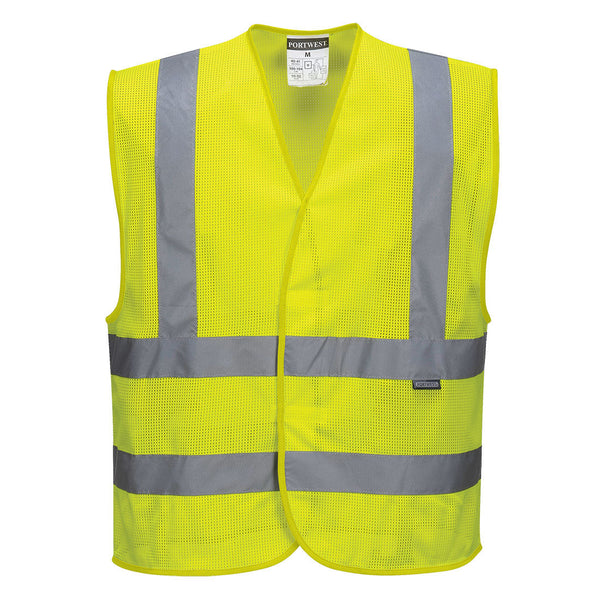 Colete de malha Alta Visibilidade-Amarelo-S/M-RAG-Tailors-Fardas-e-Uniformes-Vestuario-Pro