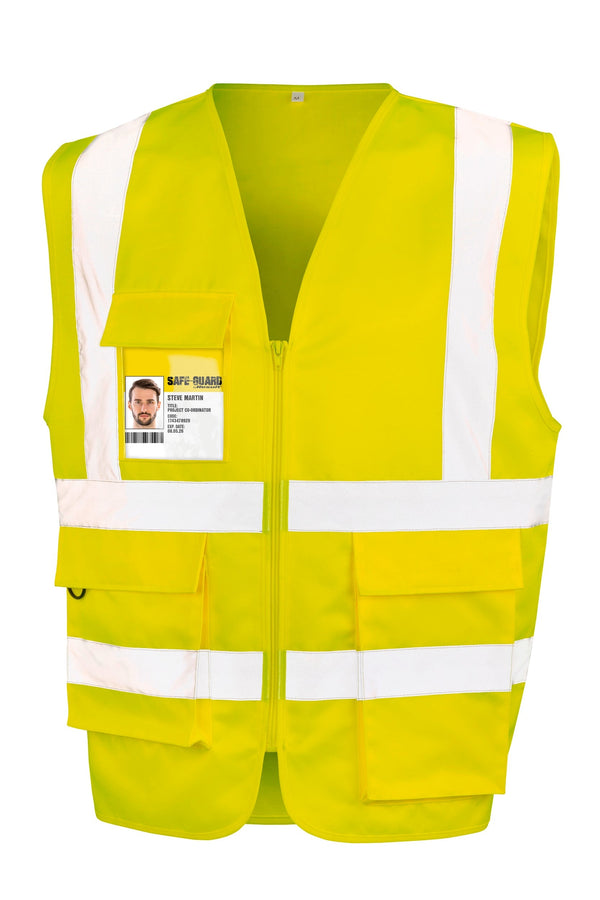 Colete de segurança com fecho alta visibilidade-Fluorescent Yellow-S-RAG-Tailors-Fardas-e-Uniformes-Vestuario-Pro