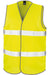 Colete de segurança de alta visibilidade-Fluorescent Amarelo-S/M-RAG-Tailors-Fardas-e-Uniformes-Vestuario-Pro