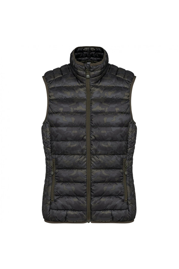 Colete de senhora acolchoado leve-Jungle Camo-XS-RAG-Tailors-Fardas-e-Uniformes-Vestuario-Pro