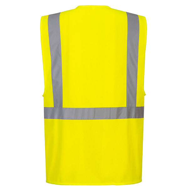 Colete executivo Hi-Vis com bolso para tablet.-RAG-Tailors-Fardas-e-Uniformes-Vestuario-Pro