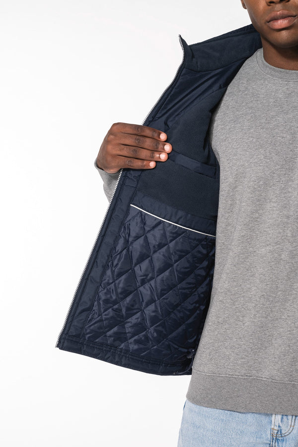 Colete forrado a polar Masculino - MESSENGER-RAG-Tailors-Fardas-e-Uniformes-Vestuario-Pro