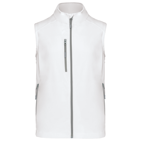 Colete softshell de homem-Branco-XS-RAG-Tailors-Fardas-e-Uniformes-Vestuario-Pro
