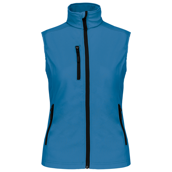 Colete softshell de senhora-Azul Água-M-RAG-Tailors-Fardas-e-Uniformes-Vestuario-Pro