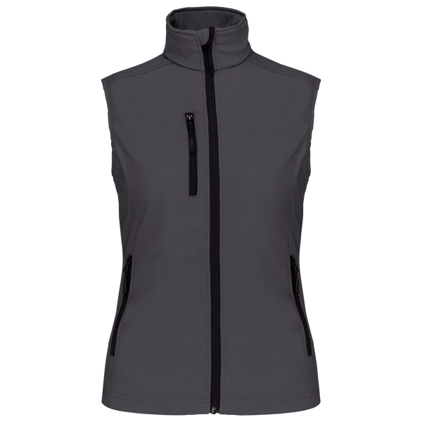 Colete softshell de senhora-Titânio-M-RAG-Tailors-Fardas-e-Uniformes-Vestuario-Pro