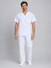 Conjunto Pijama Cirúrgico Meriva-Branco-XS-RAG-Tailors-Fardas-e-Uniformes-Vestuario-Pro