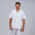 Conjunto Pijama Cirúrgico Unissexo Palermo-Branco-XXS-RAG-Tailors-Fardas-e-Uniformes-Vestuario-Pro