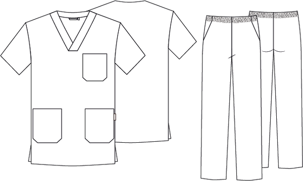 Conjunto Pijama Cirúrgico Unissexo Palermo-RAG-Tailors-Fardas-e-Uniformes-Vestuario-Pro