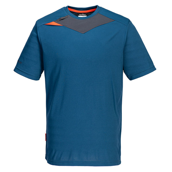 DX4 T-Shirt S/S-Azul Metro-3XL-RAG-Tailors-Fardas-e-Uniformes-Vestuario-Pro