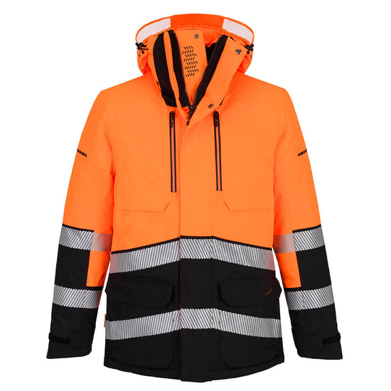 Laranja/preto