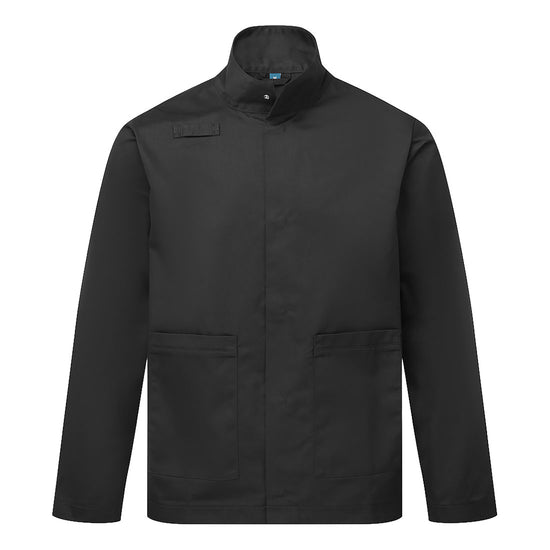 Essential Casaco de Trabalho-Preto-XS-RAG-Tailors-Fardas-e-Uniformes-Vestuario-Pro
