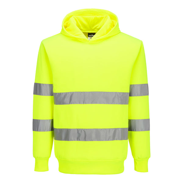 Essential Sweatshirt com Capuz de Alta Visibilidade-Amarelo-XS-RAG-Tailors-Fardas-e-Uniformes-Vestuario-Pro